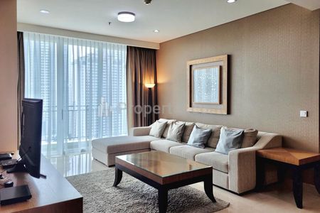 Disewakan Apartemen Mewah Pakubuwono House 2+1BR Furnish, Middle Floor & City View