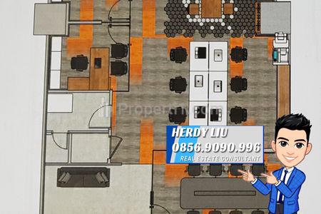 Disewakan Office District 8, Prosperity Tower Luas 133 Sqm