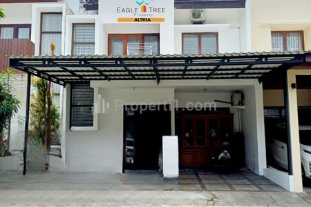Disewakan Rumah Minimalis 2 Lantai Siap Huni dalam Cluster Emerald Bintaro Sektor 9