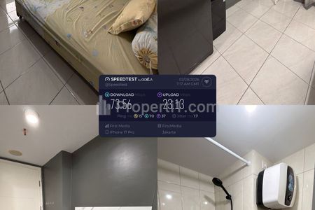 Disewakan Apartemen The Springlake Summarecon Bekasi Type Studio Furnished Siap Huni