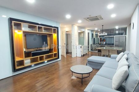Disewakan Apartemen Kemang Village Residence Tipe 3+1 Kamar Tidur Full Furnished