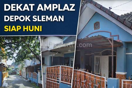 Rumah Disewakan Dekat Amplaz, di Caturtunggal Depok Sleman, LT 120 LB 90 KT 3 KM 1 Strategis Aman Nyaman