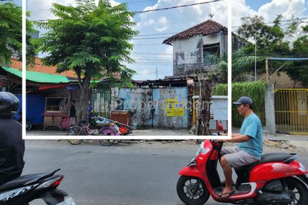 Dijual Ruko Hitung Tanah Luas 890 m2 di Nol Jalan Kapas Krampung Surabaya - Komersial Area Cocok Buat Segala Usaha-Surat SHM