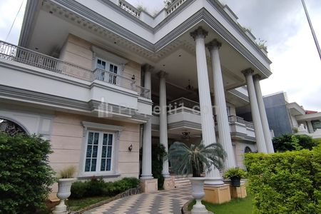 Dijual Murah Rumah Mewah Luas Tanah 2078 m2 di Sunter Danau, Jakarta Utara