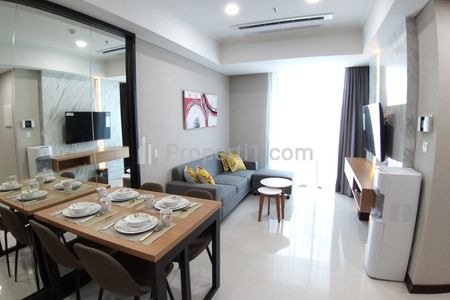For Rent Apartment at Casa Grande Residence Phase 2 Type 2BR Modern Furnished - Strategic Location in South Jakarta