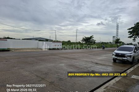 Dijual Tanah di Marunda Jakarta Utara - 3.7 ha Kawasan Industri dan Pergudangan Dekat Pintu Tol