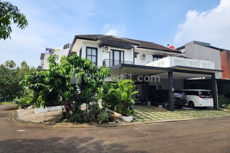 Jual Rumah Modern Dalam Cluster di Taman Chrysant 2, Ciater, Serpong, Tangerang Selatan