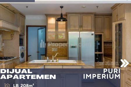 Jual Apartemen Puri Imperium 4BR Unit Suite Fully Furnished