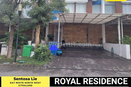 Dijual Rumah Royal Residence Wiyung Surabaya - Bonus AC, Full Furnished, Water Heater, Halaman Luas Depan Plus Belakang