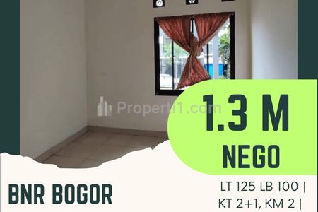 Jual Rumah Dalam Cluster Siap Huni di BNR Bogor
