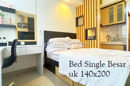 Sewa Apartemen Murah di Depok, Beji, Pondok Cina - Evenciio - Studio Furnish (0deny.yus7)