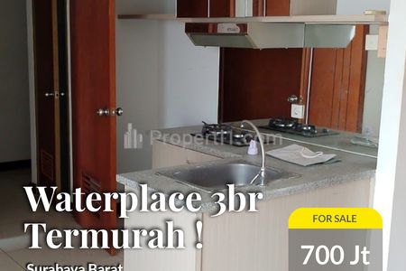 Dijual Apartemen Waterplace Surabaya Tipe 3BR Termurah dan Masih Bisa Nego