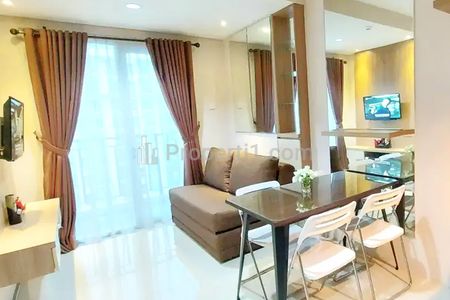 Sewa Apartemen Murah di Jakarta Selatan, Pancoran, Rawajati - Woodland Park Residence - 2 BR Furnish, Include IPL (1fulan2)