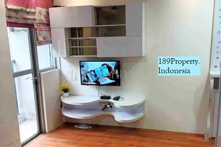 Sewa Apartemen Murah Jakarta Utara, Tanjung Priok, Sunter Agung - Maple Park - 1 BR Custom Studio Furnish (0btwlucky1)