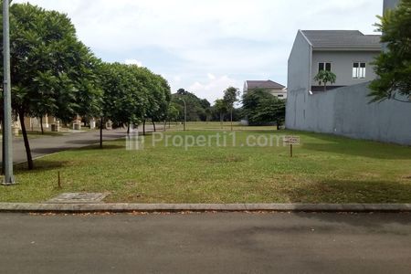 Dijual Kavling Suvarna Sutera Cluster Cempaka Tangerang - Luas 292 m2 Posisi Hook Murah