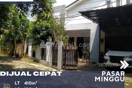 Dijual Rumah Semi Cluster Lokasi Strategis di Kebagusan Jakarta Selatan