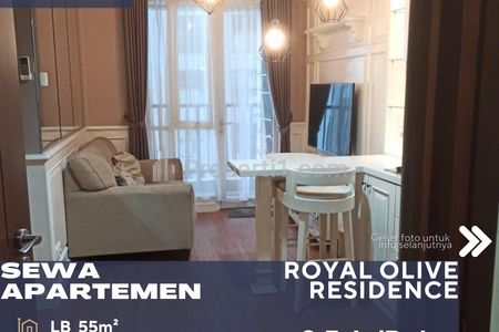 Disewakan Apartemen Royal Olive Residence 2BR Full Furnished