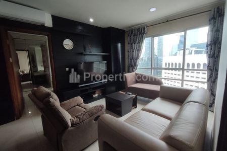 Disewakan Apartemen Sahid Sudirman Residence Jakarta Pusat 2+1BR Full Furnished