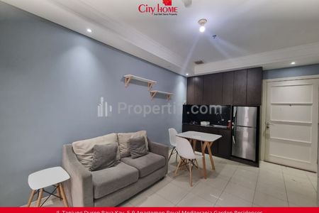 Disewakan Apartemen 2 BR Furnished di Royal Mediterania Garden at Podomoro City