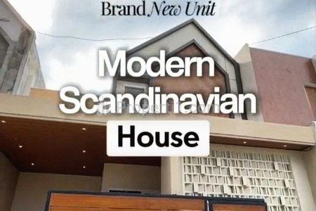 Dijual Rumah Minimalis Modern Model Skandinavia Sukun Malang