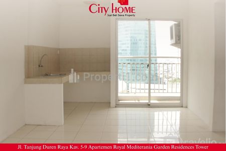 Jual Apartemen 3BR Unfurnished di Apartemen Mediterania Garden Residences 2 Tanjung Duren Jakarta Barat