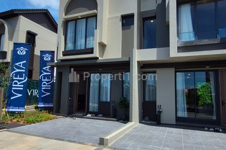 Dijual Rumah Cantik Desain Modern di Lokasi BSD City, Tangerang Selatan