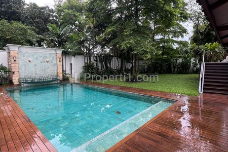 Exclusive Compound House For Rent in Cipete, South Jakarta - 4BR 1.136sqm Spacious Pool + Garden