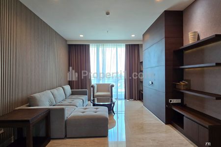 For Lease Apartment 2BR + Study Room at Pakubuwono House, South Jakarta - 175 Sqm Fully Furnished