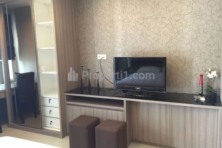 Apartment for Rent at Sudirman Hill Location in Central Jakarta - Studio Modern Fully Furnished