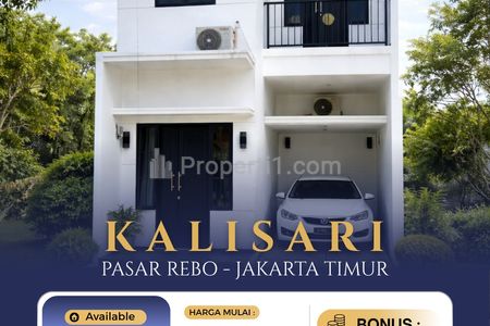 Dijual Rumah 2 Lantai Inden di Kalisari, Pasar Rebo, Jakarta Timur