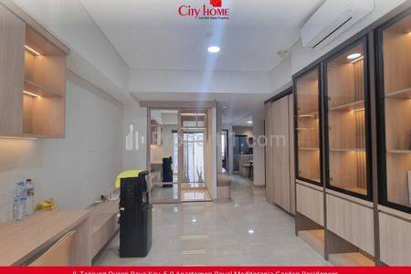 DIJUAL Apartemen 3+1 BR Furnished di Royal Mediterania Garden at Podomoro City