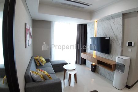 For Lease Apartment Casa Grande Residence Phase 1 Type 2BR Very Good Condition - Strategic Location in South Jakarta