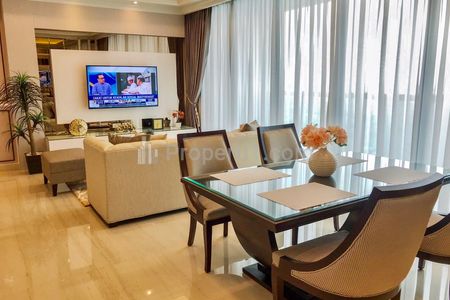 Disewakan Luxurious Apartment at Anandamaya Residence - Type 2+1 BR Full Furnished - Prime Location in Central Jakarta