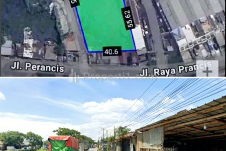 Dijual Cepat Lahan Murah Jl. Raya Prancis Benda Tangerang