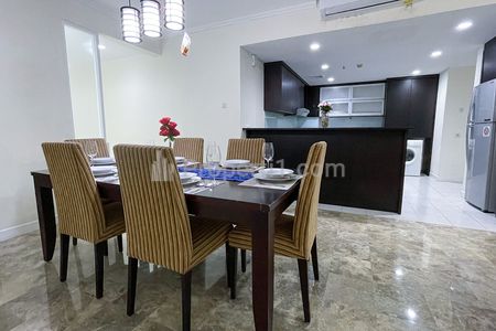 Disewakan Kemang Apartment by Pudjiadi Prestige di Jakarta Selatan – Spacious 2+1 BR Furnish Dekat Starbucks dan McDonald's – Direct Owner