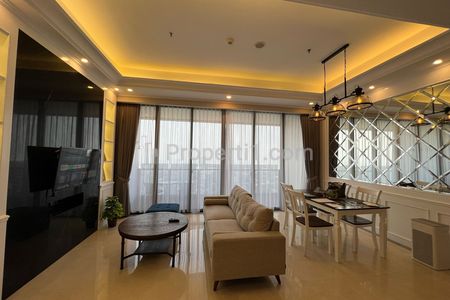Disewakan Apartemen District 8 Tipe 2 BR Full Furnished