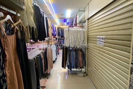 Disewakan Kios di Pasar Senen Jakarta Pusat