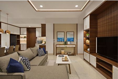 For Lease & For Sale Full Modern Luxurious Furnished Apartment at 1Park Avenue Type 2+1BR - Strategic Location in South Jakarta