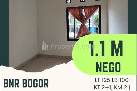Jual Rumah Dalam Cluster Siap Huni di BNR Bogor