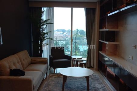 For Lease Luxurious Apartment at Pondok Indah Residence Type 2BR Full Furnished - Strategic Location in South Jakarta