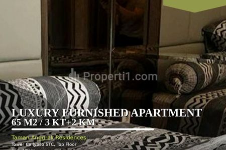 Disewakan Apartemen Taman Anggrek Residences 3+1 BR Full Furnished, Praktis & Siap Huni