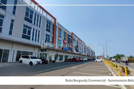 Dijual Cepat Ruko Siap Pakai di Burgundy Summarecon Bekasi
