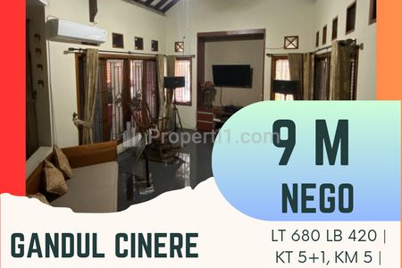Jual Rumah Bagus Asri Luas Siap Huni di Cinere Depok Dekat ke BTN Ecopark