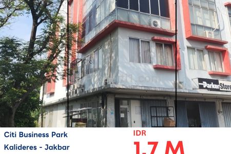 Dijual Lelang Ruko Murah di Citi Business Park Jalan Peta Selatan, Kalideres, Jakarta Barat