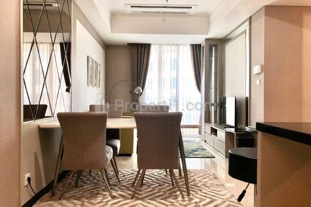 For Lease Very Good Condition Apartment with Full Modern Furnished at Casa Grande Residence 2BR - Strategic Location in South Jakarta