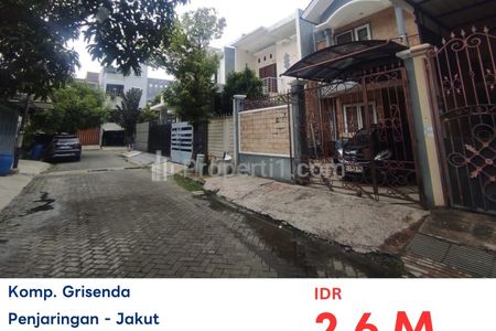 Dijual Lelang Rumah Murah di Komplek Grisenda, Jakarta Utara