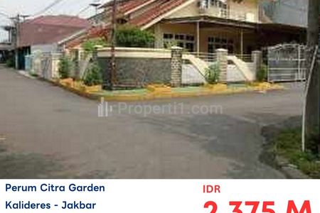 Dijual Lelang Rumah Murah di Citra Garden 1, Kalideres, Jakarta Barat