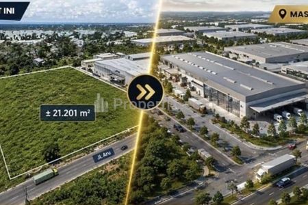 Dijual Kavling Industri di Kawasan MM2100 Cibitung Bekasi