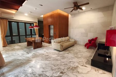 Jual Rumah Mewah 4 Lantai – Springhill Kemayoran, Jakarta Pusat Fully Furnished | Private Lift | Siap Huni
