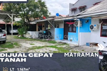 Dijual Tanah Luas Cocok untuk Cluster dan Usaha di Matraman Jakarta Timur